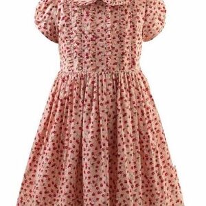 NWT Rachel Riley Rosebud Frill Dress w/ bloomers